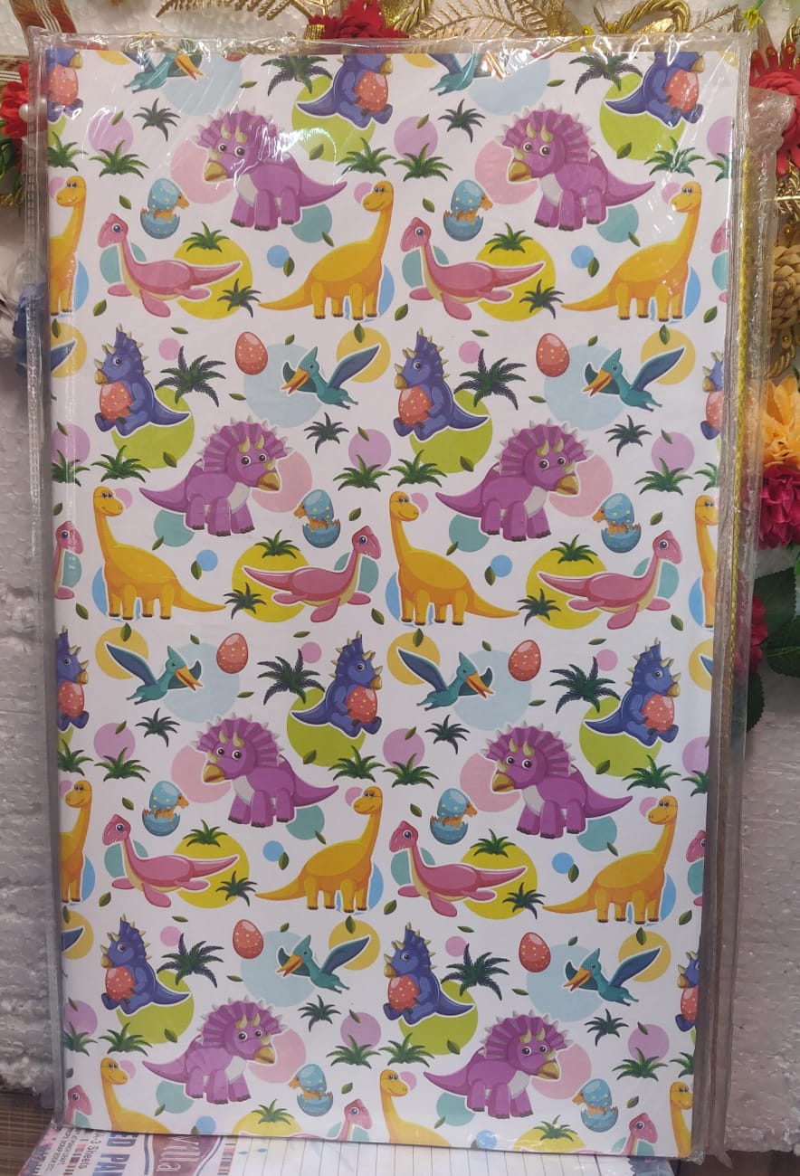Kids Theme Gift Wrapping Sheets - Image 2