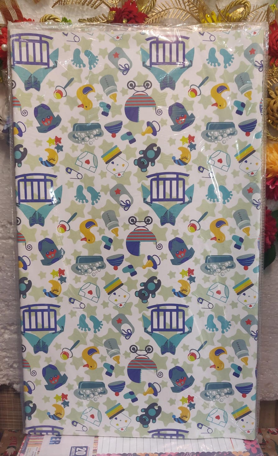 Kids Theme Gift Wrapping Sheets - Image 6